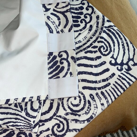 Blue Navy Seas Blackout Curtain Panels (3 panels) - Picture 2 of 4